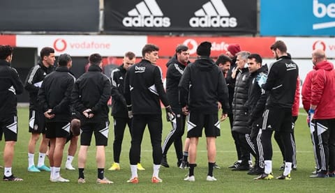 Beşiktaş kondisyon ve taktik çalıştı!