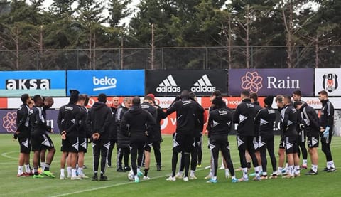 Beşiktaş kondisyon ve taktik çalıştı!