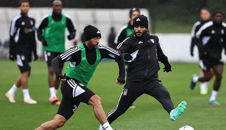 Beşiktaş kondisyon ve taktik çalıştı!