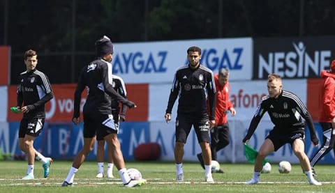 Beşiktaş kondisyon ve taktik çalıştı!