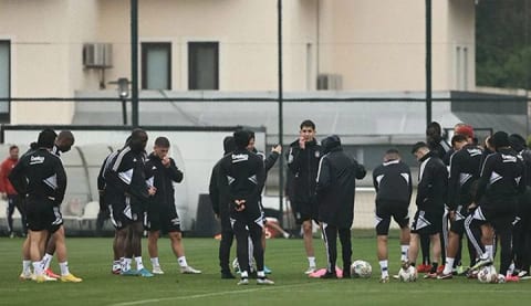 Beşiktaş kondisyon ve taktik çalıştı!
