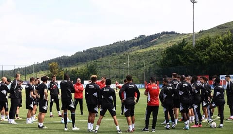 Beşiktaş kondisyon ve taktik çalıştı!
