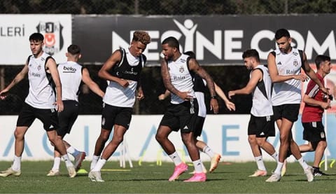 Beşiktaş kondisyon ve taktik çalıştı!