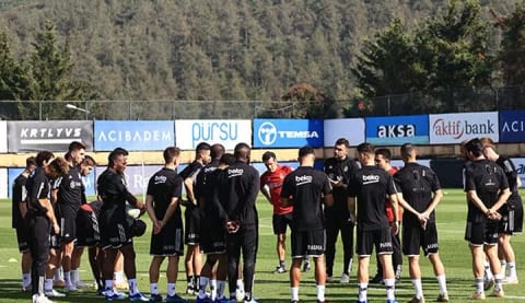 Beşiktaş kondisyon ve taktik çalıştı!