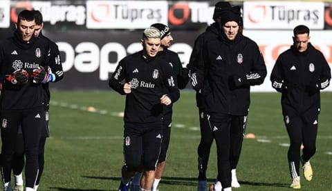 Beşiktaş kondisyon ve taktik çalıştı!