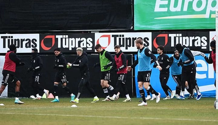 Beşiktaş kondisyon ve taktik çalıştı!