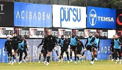 Beşiktaş kondisyon ve taktik çalıştı!