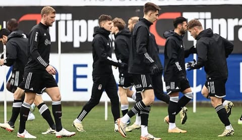 Beşiktaş kondisyon ve taktik çalıştı!