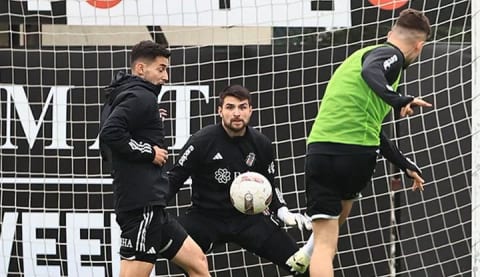 Beşiktaş kondisyon ve taktik çalıştı!