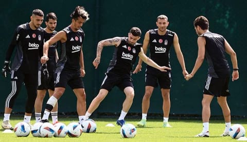 Beşiktaş kondisyon ve taktik çalıştı!