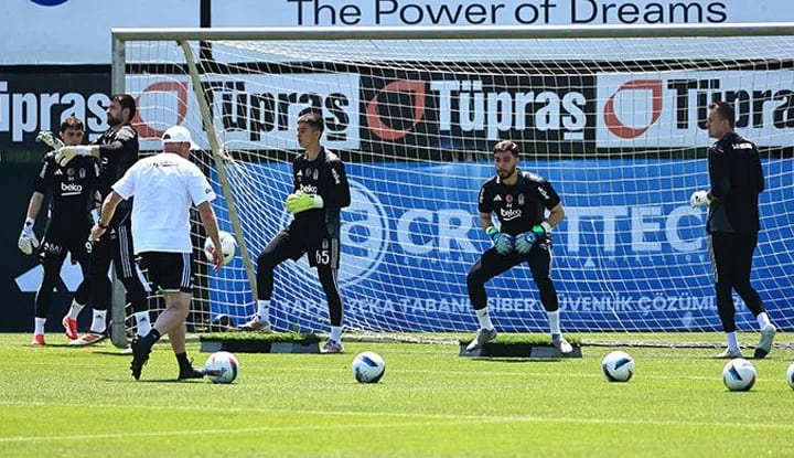Beşiktaş kondisyon ve taktik çalıştı!