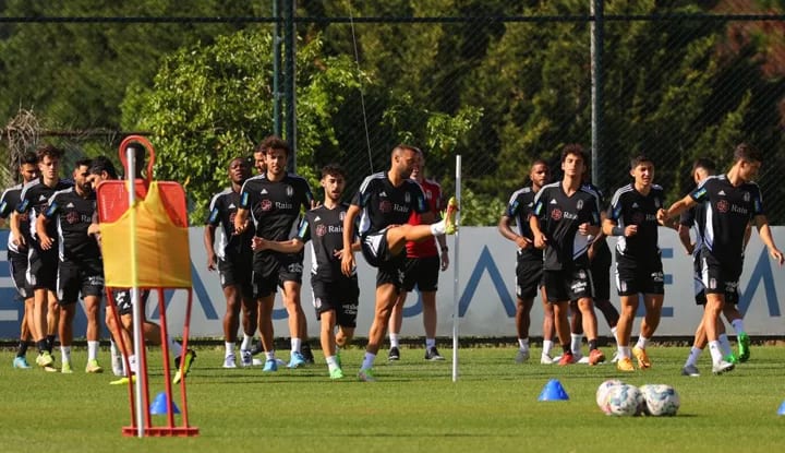 Beşiktaş, kondisyon ve taktik çalıştı!