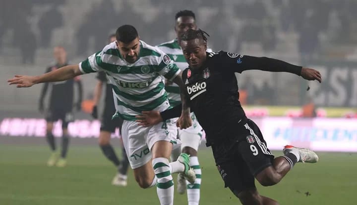 Beşiktaş, Konya'dan mağlup dönüyor