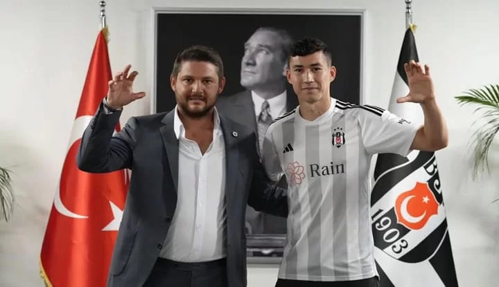 Beşiktaş Kulübü paylaşmamıştı, golden sonra kendi paylaştı!