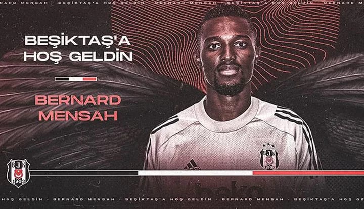 Beşiktaş, Mensah'ı resmen açıkladı!