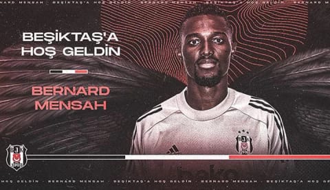 Beşiktaş, Mensah'ı resmen açıkladı!
