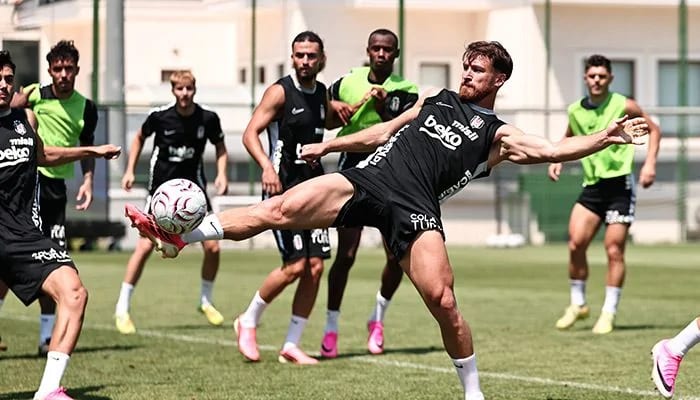 Beşiktaş, Midtjylland maçı hazırlıklarını sürdürdü!