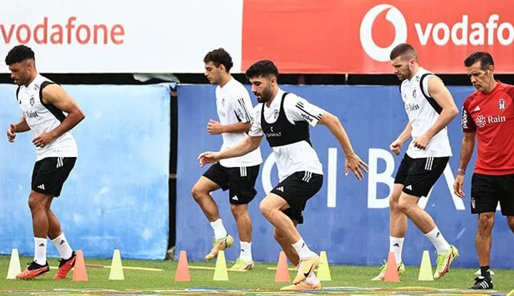 Beşiktaş taktik ve kondisyon çalıştı!