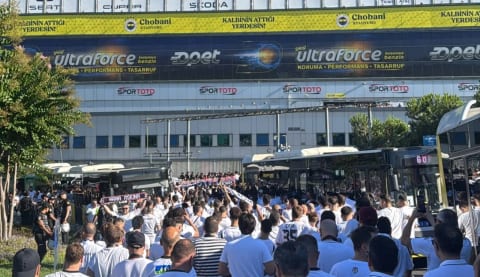 Beşiktaş taraftarı Kadıköy’de!