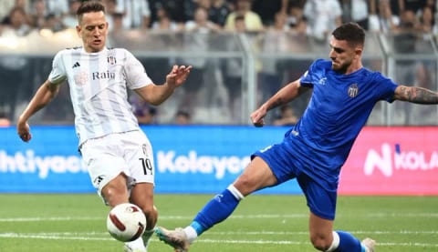 Beşiktaş-Tirana maçının yıldızı Amir oldu!