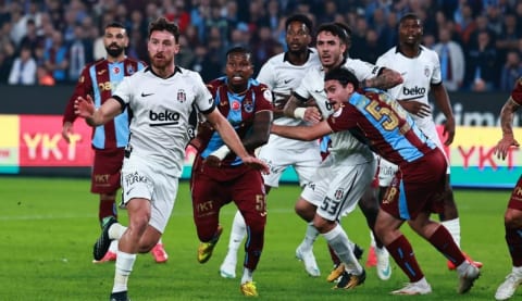 Beşiktaş, Trabzonspor deplasmanında mağlup!