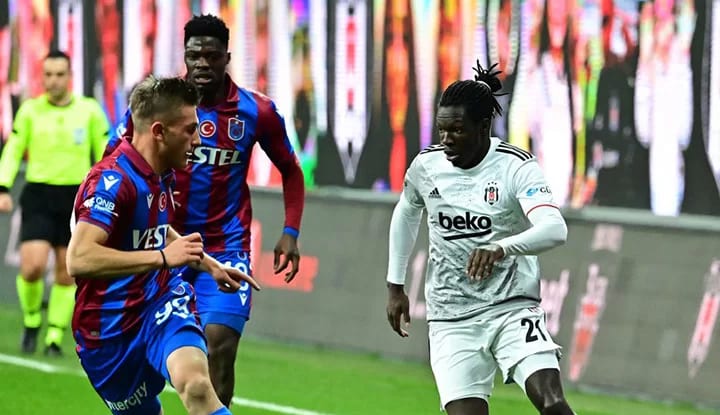 Beşiktaş, Trabzonspor'a mağlup oldu