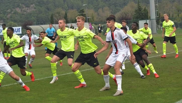 Beşiktaş U19 Takımı, Borussia Dortmund'a mağlup oldu