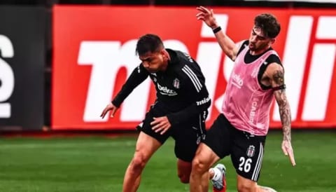 Beşiktaş üç eksikle çalıştı!