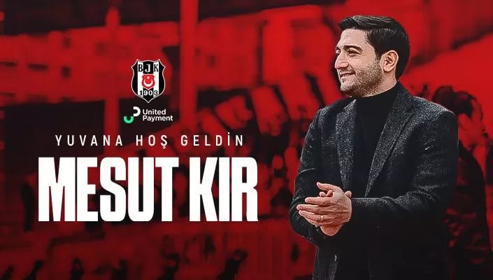 Beşiktaş United Payment Takımı'nın yeni teknik direktörü belli oldu!