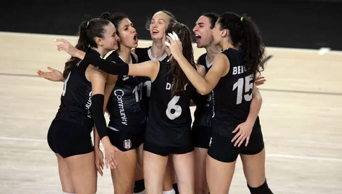 Beşiktaş Voleybol Takımı, deplasmanda Mihalıççık'ı mağlup etti