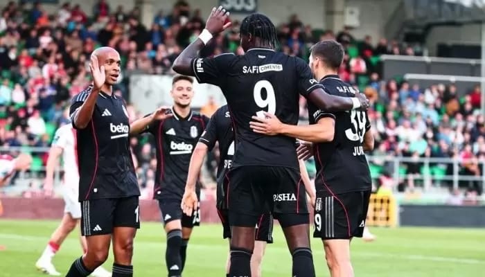 Beşiktaş'ın 4-1'lik galibiyeti Avrupa basınında manşetlerde
