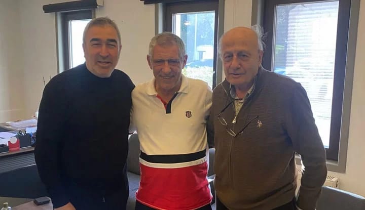 Beşiktaş'ın efsane futbolcusundan Samet Aybaba ve Santos'a ziyaret!