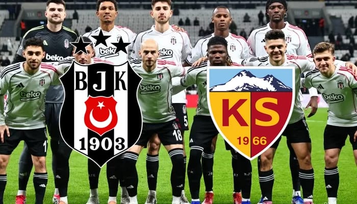 Beşiktaş’ın kayserıspor maçı ilk 11’i belli oldu!