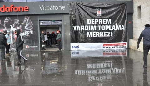 Beşiktaş'ın yardım kolileri yola çıkıyor!