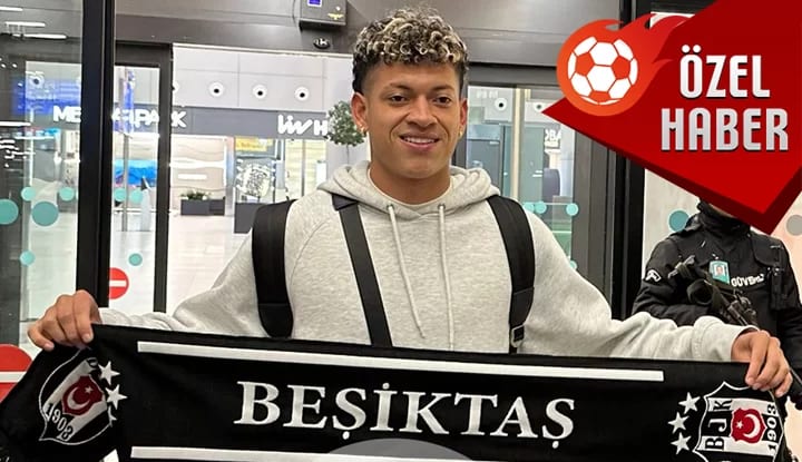 Beşiktaş'ın yeni transferi Elan Ricardo'nun İstanbul'daki ilk görüntüleri