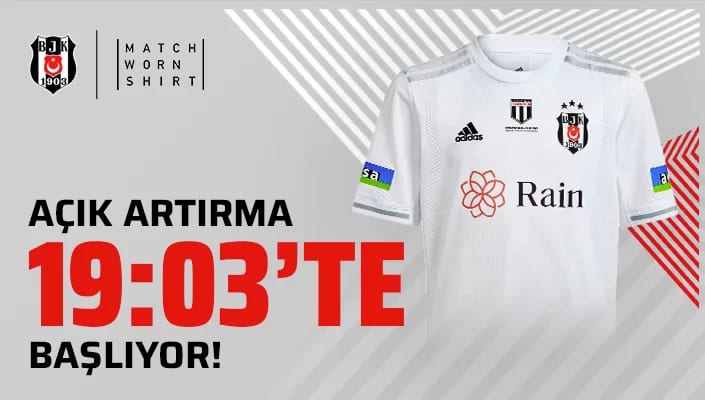 Beşiktaşlı futbolcular depremzedeler için formalarını açık artırmaya sunacak!