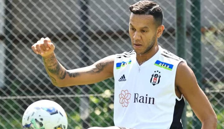 Beşiktaşlı Josef de Souza'ya eşinden destek!