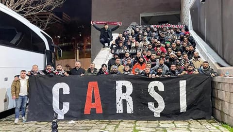 Beşiktaşlı taraftarlar Hatay'a yola çıktı!