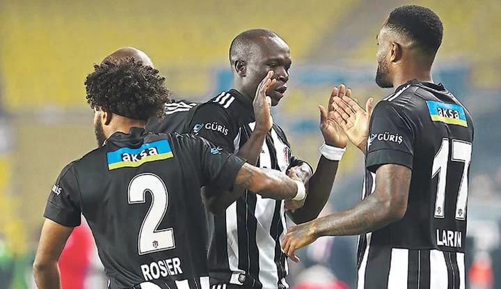 Beşiktaş'ta Aboubakar ve Larin ikilisi zirve yaptı