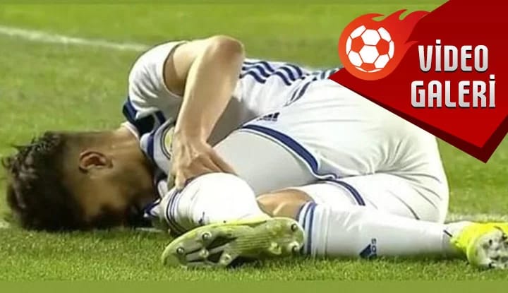 Beşiktaş'ta Ajdin Hasic şoku! Sedyeyle sahadan çıkarıldı! İşte o görüntüler...