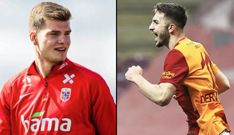 Beşiktaş'ta Alexander Sörloth ve Halil Dervişoğlu sürprizi