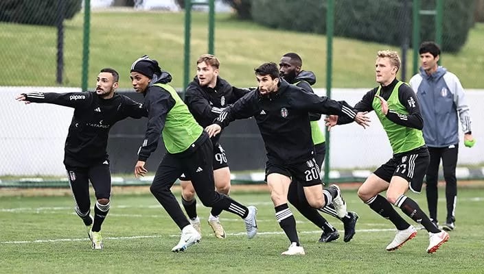 Beşiktaş'ta, Bitexen Antalyaspor maçı hazırlıkları başladı!