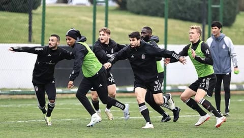 Beşiktaş'ta, Bitexen Antalyaspor maçı hazırlıkları başladı!