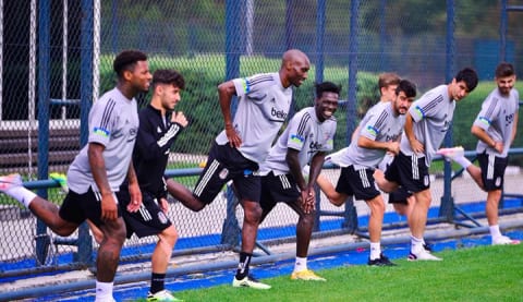 Beşiktaş'ta hazırlıklar sürüyor