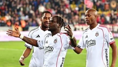 Beşiktaş’ta Olaitan’dan skora katkı sürüyor