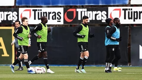 Beşiktaş'ta, Rams Başakşehir maçı hazırlıkları başladı!