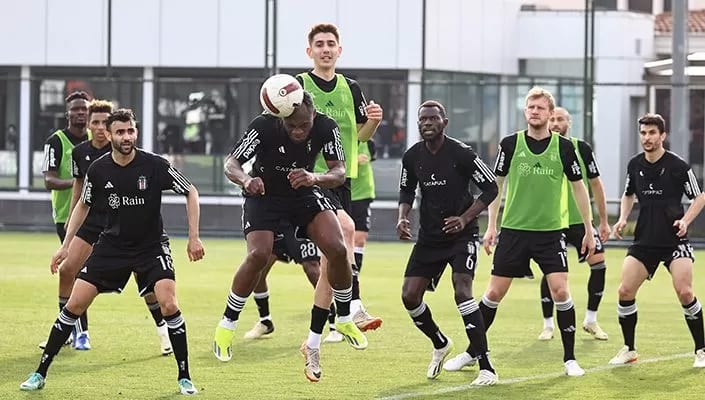 Beşiktaş'ta, Rams Başakşehir maçının hazırlıkları devam ediyor!