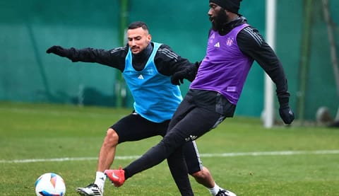 Beşiktaş'ta Samsunspor maçı hazırlıkları devam ediyor