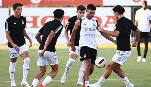 Beşiktaş'ta Trabzonspor maçı hazırlıkları devam ediyor!
