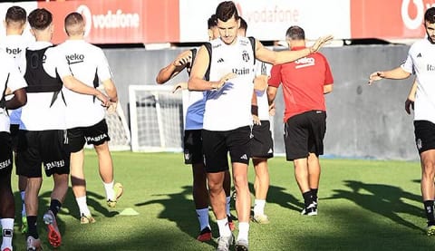 Beşiktaş'ta Trabzonspor maçı hazırlıkları devam ediyor!